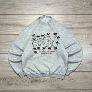 Vintage 90s Grandma Styled sweatshirt size S
